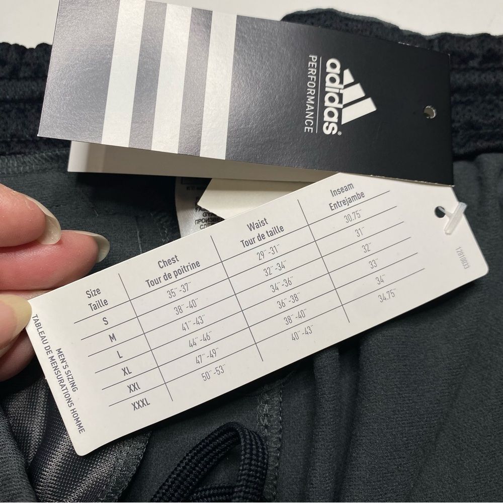 Adidas Performance Drawstring Weekender Pant Gray… - image 13